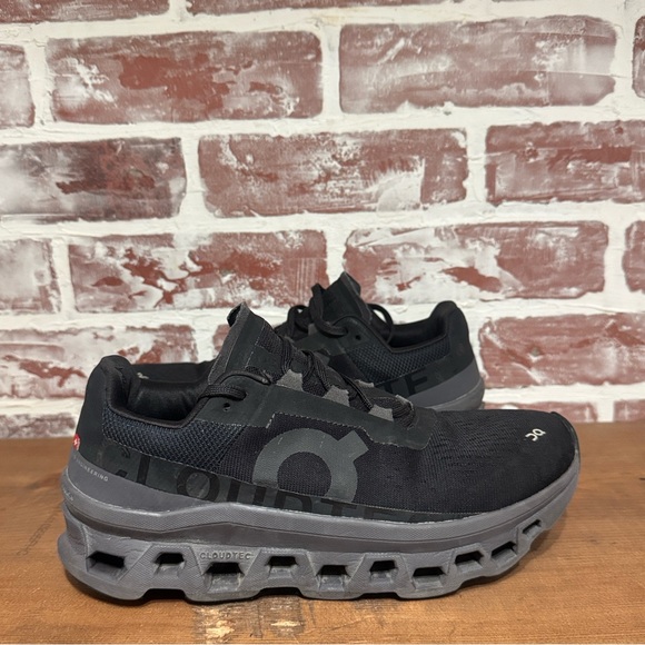 On Running Cloudmonster Black Magnet Womens 8.5 Sneaker All Solid Black - Picture 2 of 16